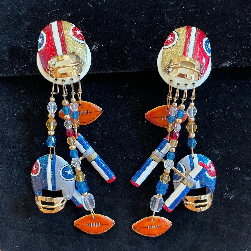 Haute Sport Lunch at the Ritz clip-on earrings